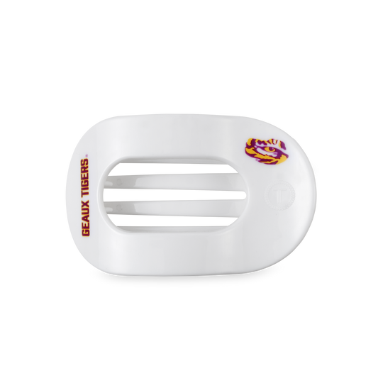 Flat Round Hair Clip | Medium | Geaux Tigers!