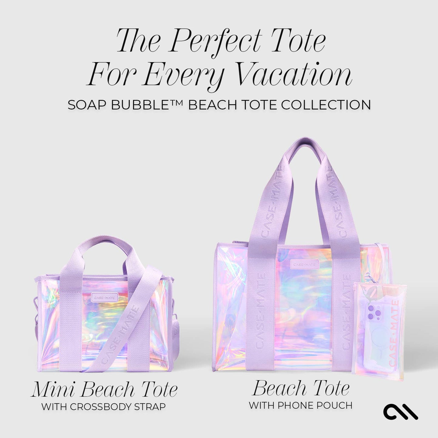 Soap Bubble Mini Zip Tote Bag