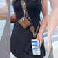 Clip & Go Crossbody Leopard Brown/Gold