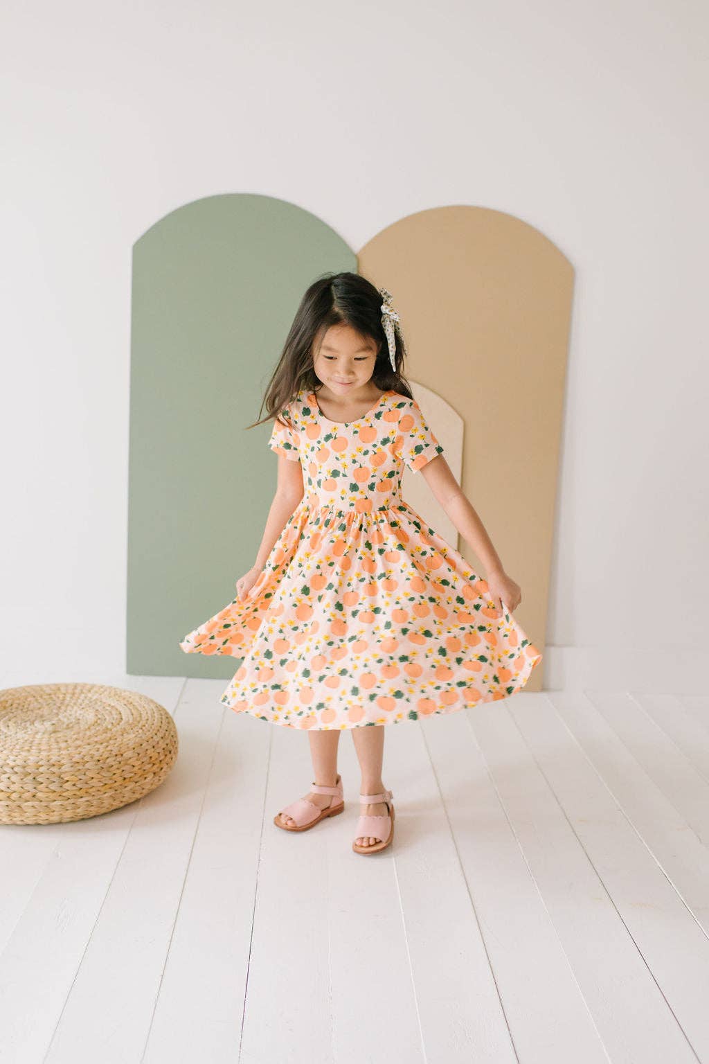 Pumpkin Twirl Dress