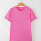 Essential Tee- Hot Pink