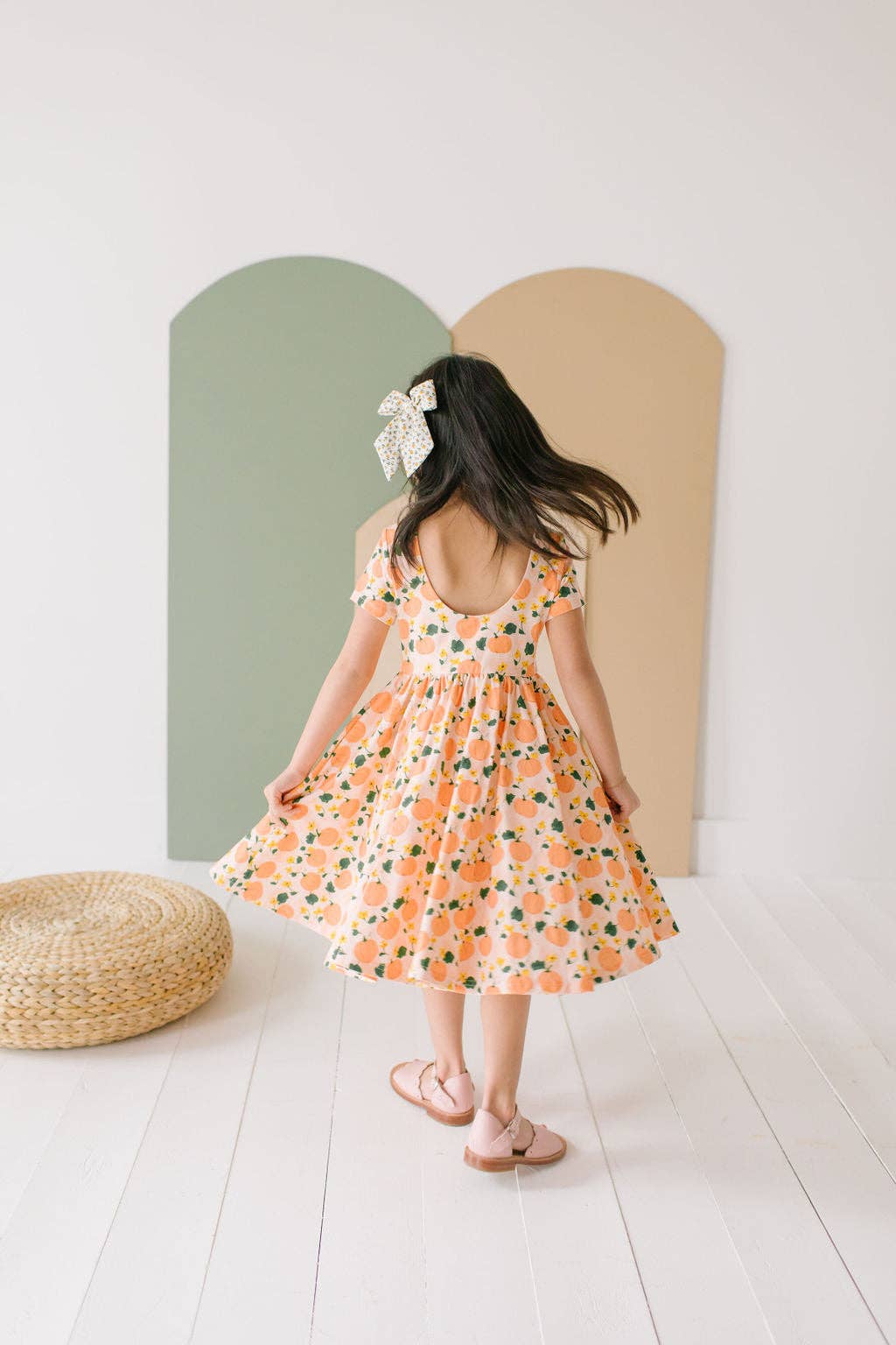 Pumpkin Twirl Dress