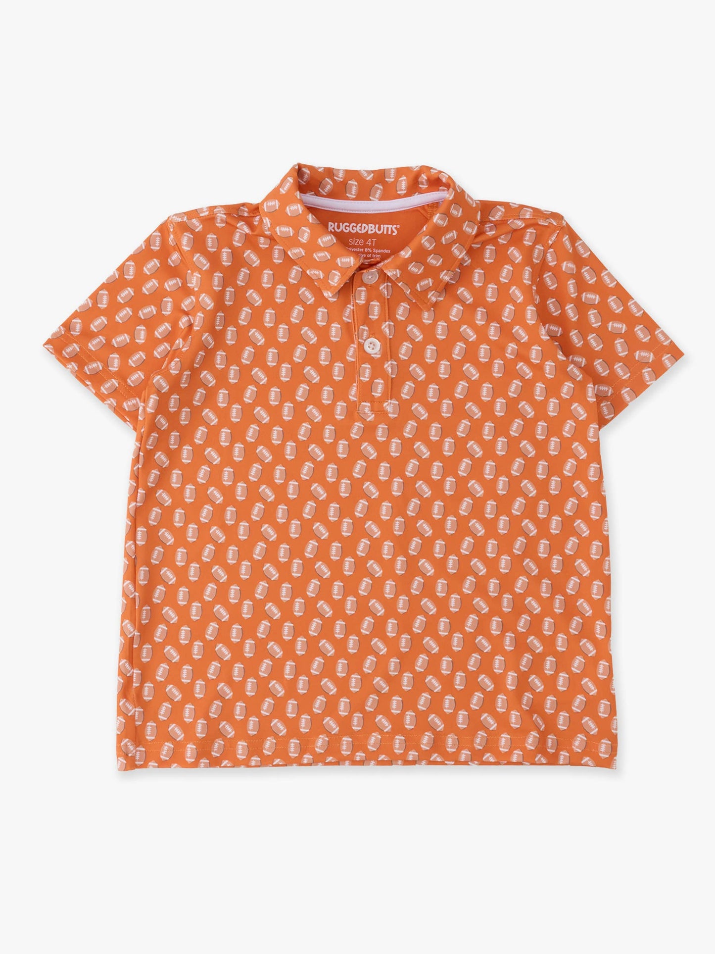 Little MVP Polo- Orange