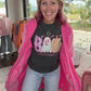 It's Friday Cardi- Pink