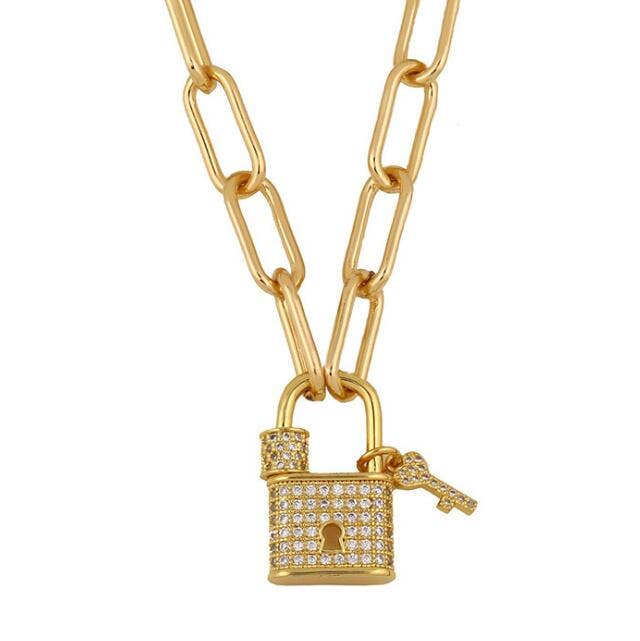 Lock & Key Necklace
