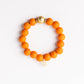 Orange & White Ryden Bracelet