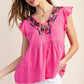 Gianna Embroidered Top