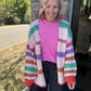 Happy Stripe Cardigan