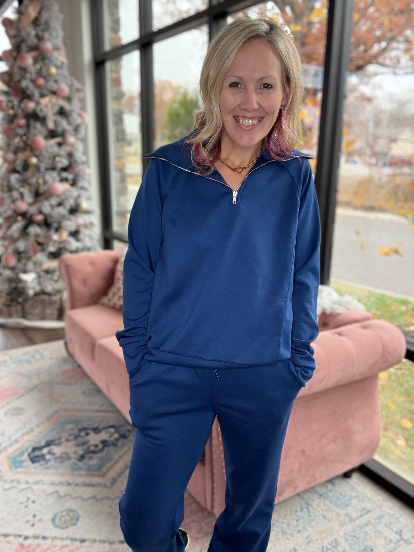 Jetset Quarter Zip Set