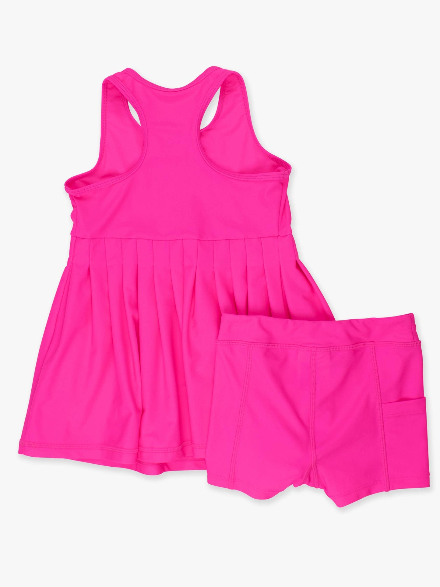 Girl's Vivid Magenta Dress