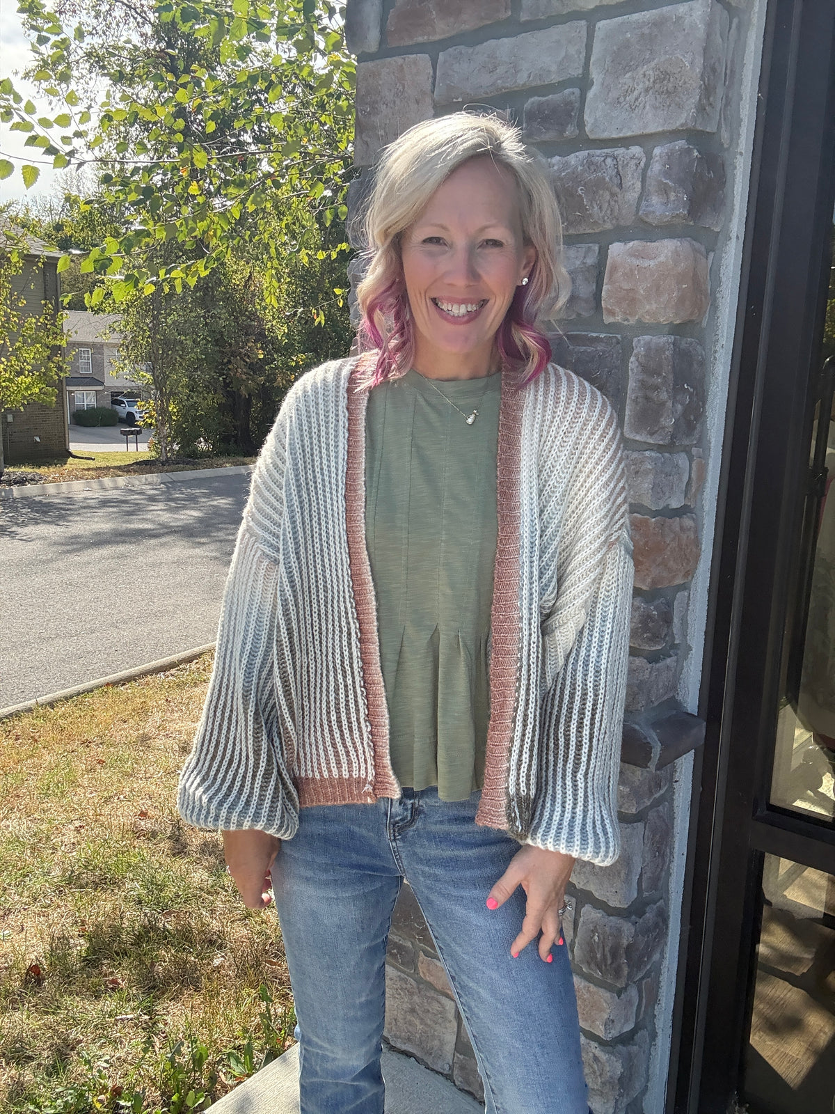 Olive You More Cardigan