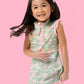 Sage Blossom Camo Dress