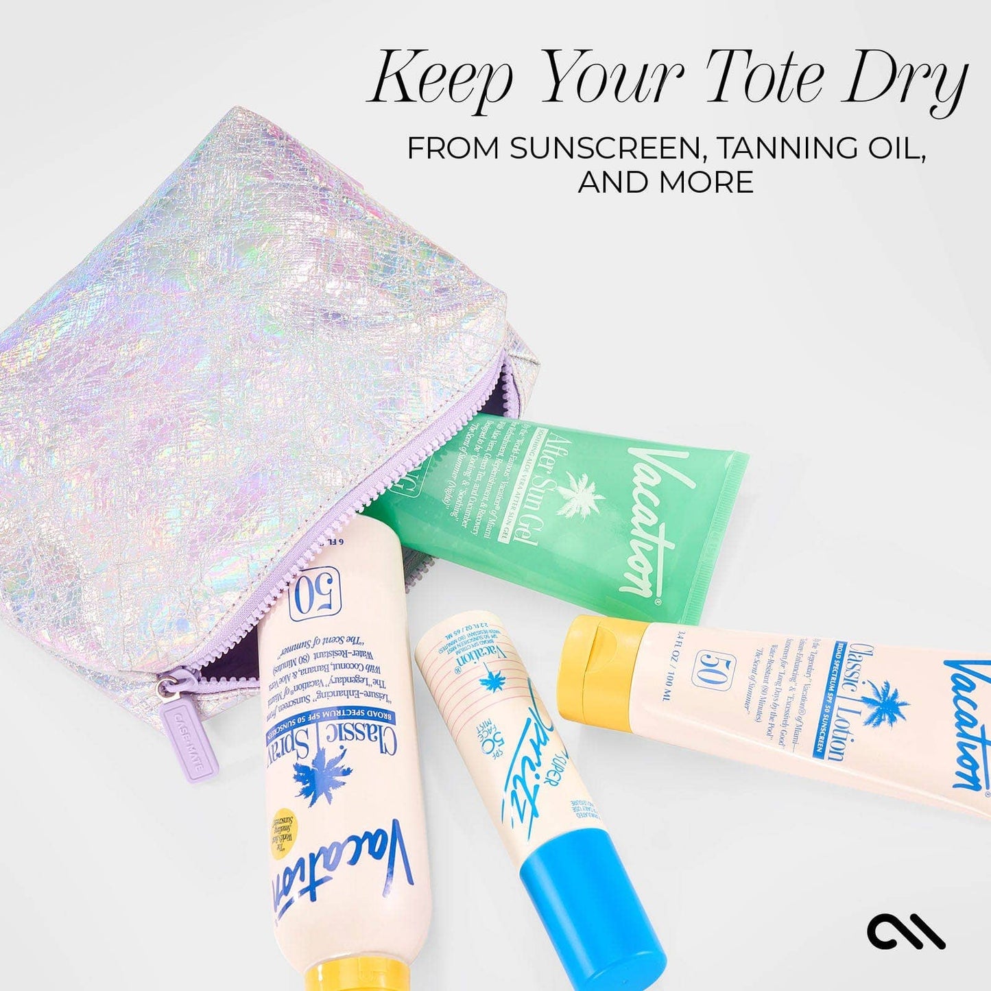 Soap Bubble™ Crinkle Makeup Bag: Soap Bubble™