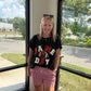 Game Day Red/Black Tee