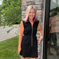 Blackout Scallop Dress