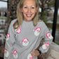 Pink Santa Sweatshirt!