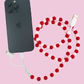 2 in 1 Phone Charger- Pink/Red