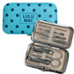 Manicure Set-Blue/Navy Dot