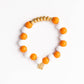 Orange & White Bracelet