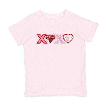 XOXO Sequin Tee- Kids