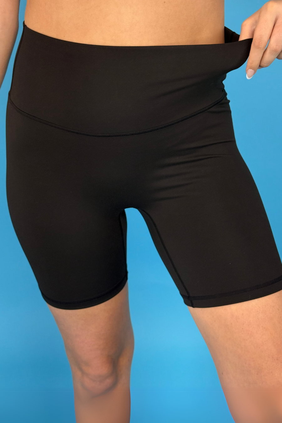 Biker Shorts: Black