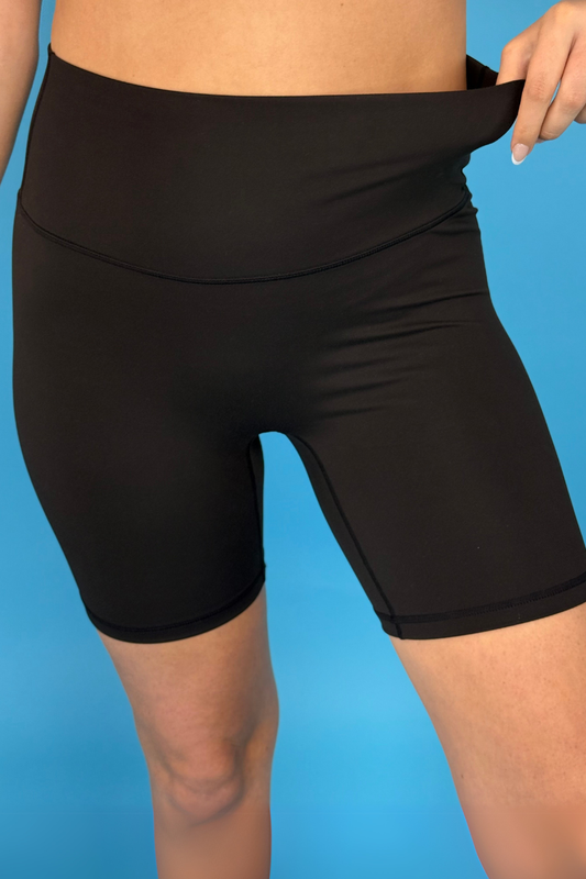 Biker Shorts: Black