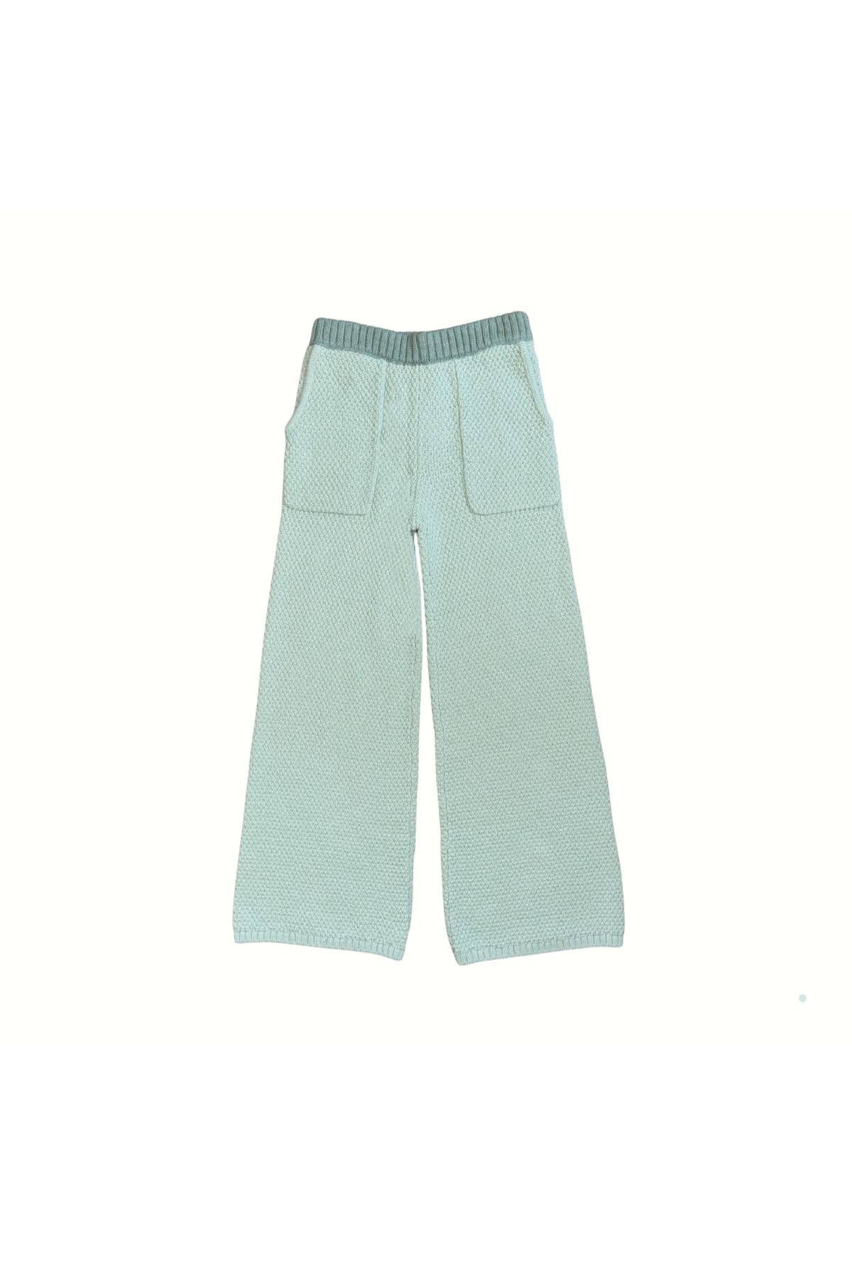 Blue Surf Sweater Pants