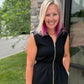Blackout Scallop Dress