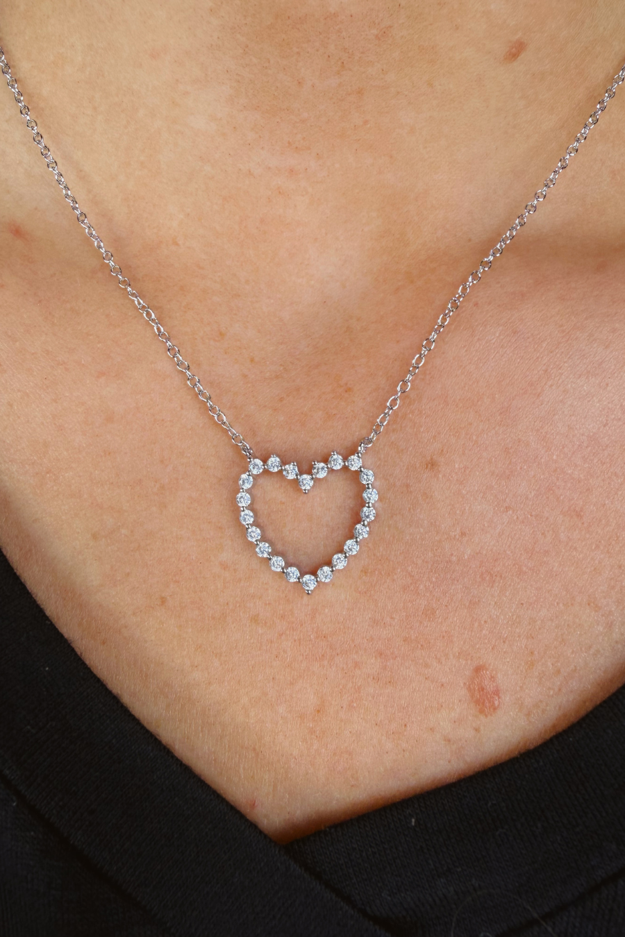 Love Struck Necklace- Silver