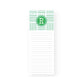 Initial Magnetic Notepads