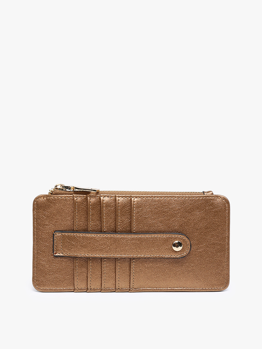 Saige Slim Card Holder: Penny