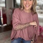 The Larson Pullover- Mauve