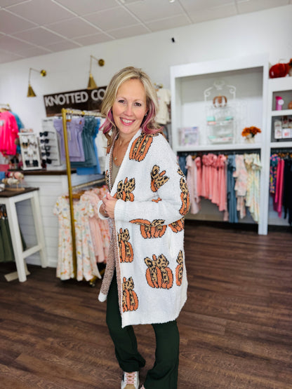 Pumpkin Cloud Cardigan