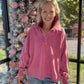 Berry Mineral Wash Pullover