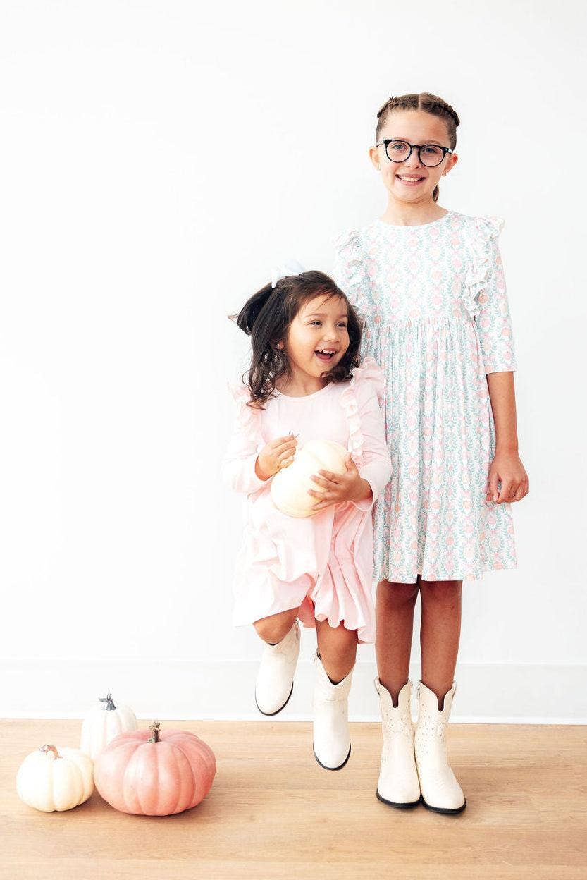 Pumpkin Kisses Twirl Dress