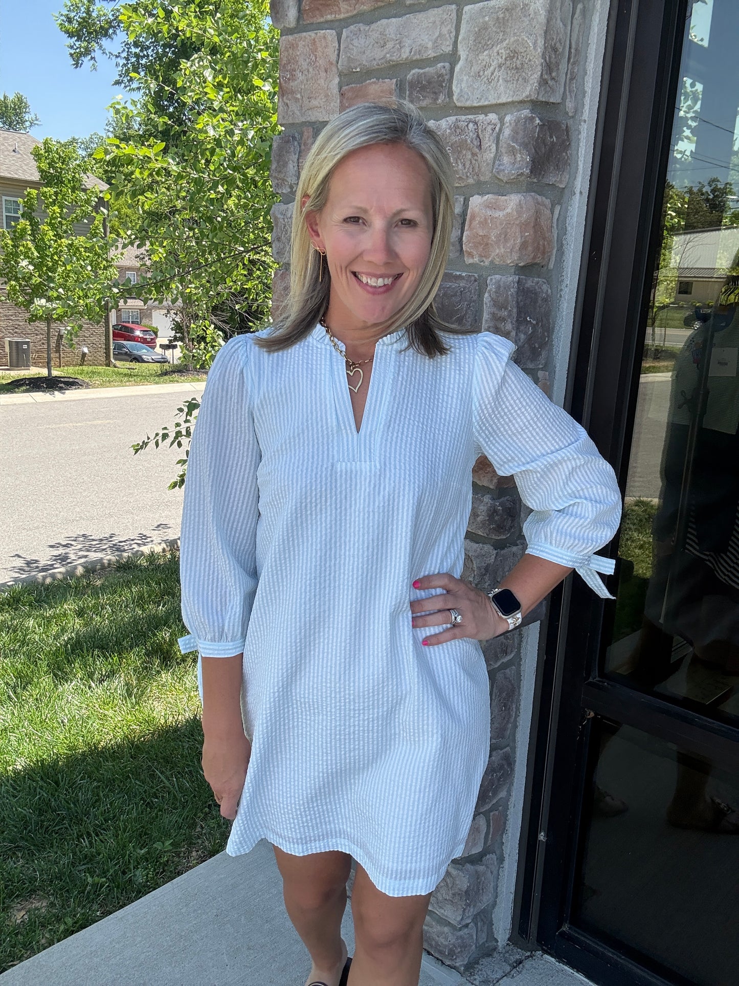 Seafoam Stroll Dress