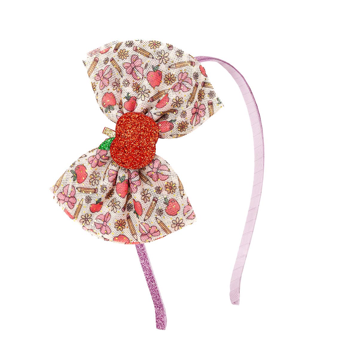 Back To School Cutie Tulle Bow Headband