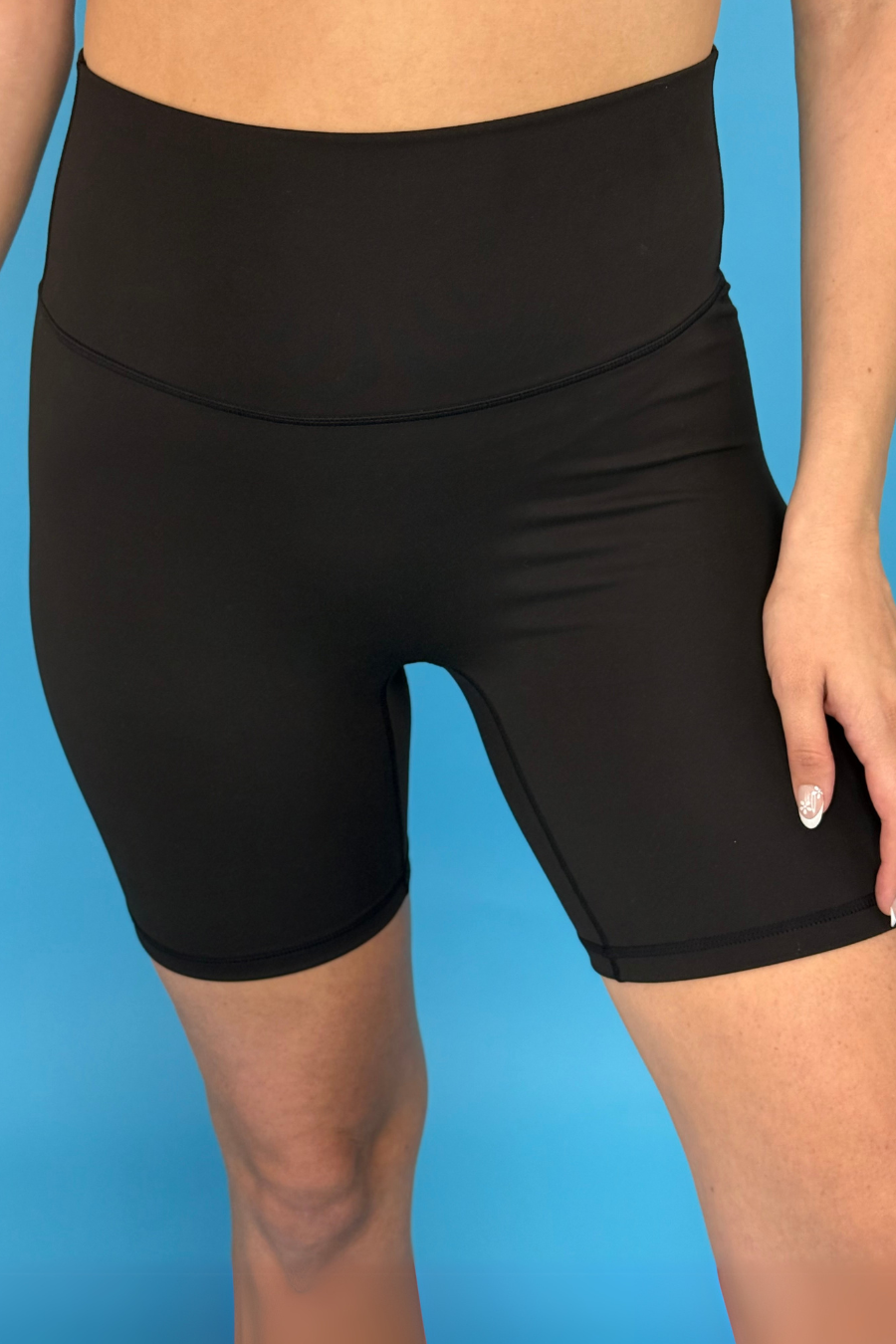 Biker Shorts: Black