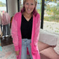It's Friday Cardi- Pink
