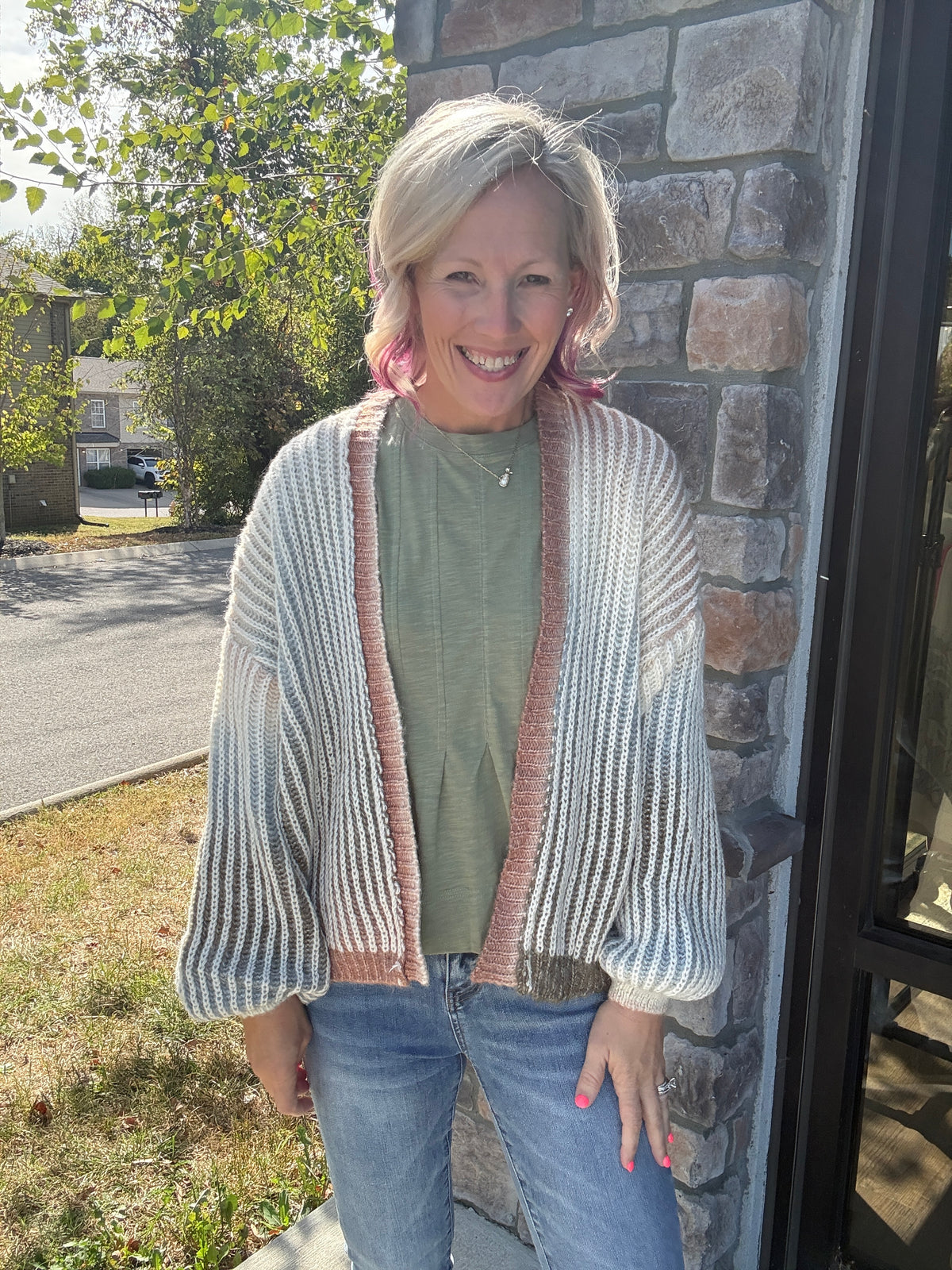 Olive You More Cardigan