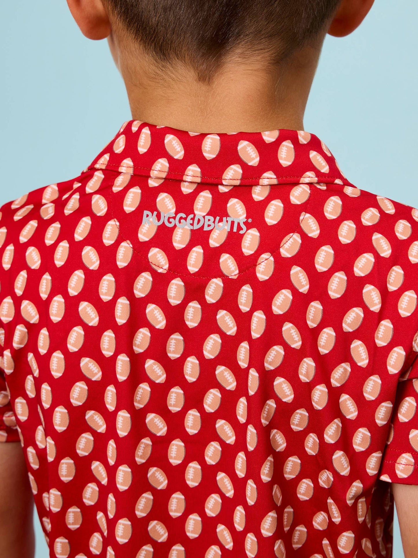 Little MVP Polo- Red