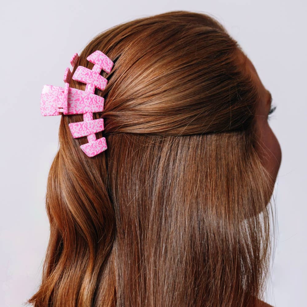 Breast Cancer Awareness | Medium | Claw Clip