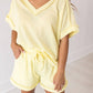 Knit Shorts- Yellow