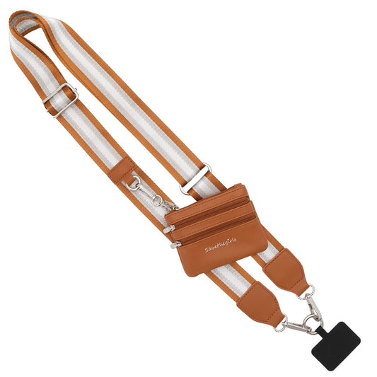 Clip & Go Crossbody Copper/Silver/White