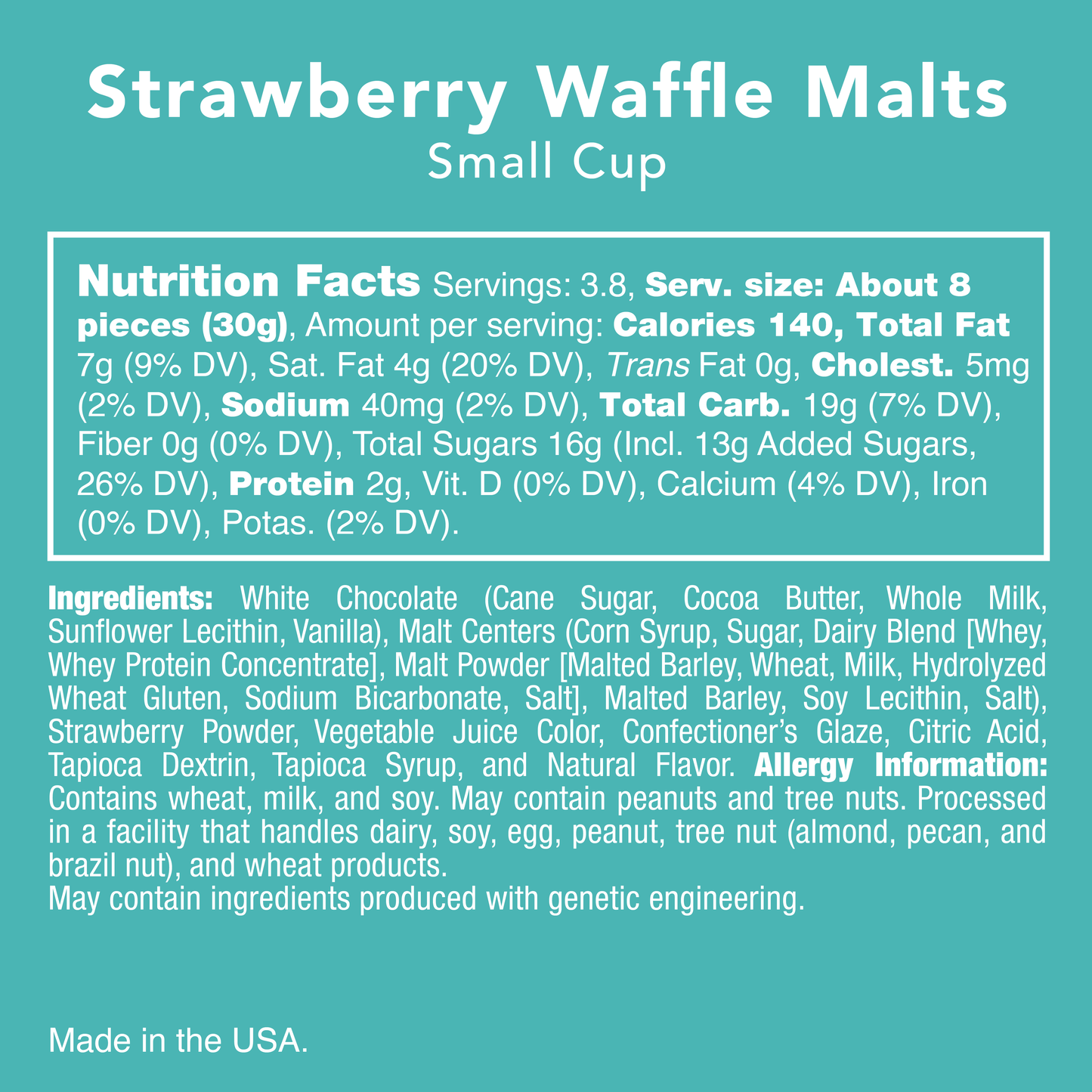 Strawberry Waffle Malts