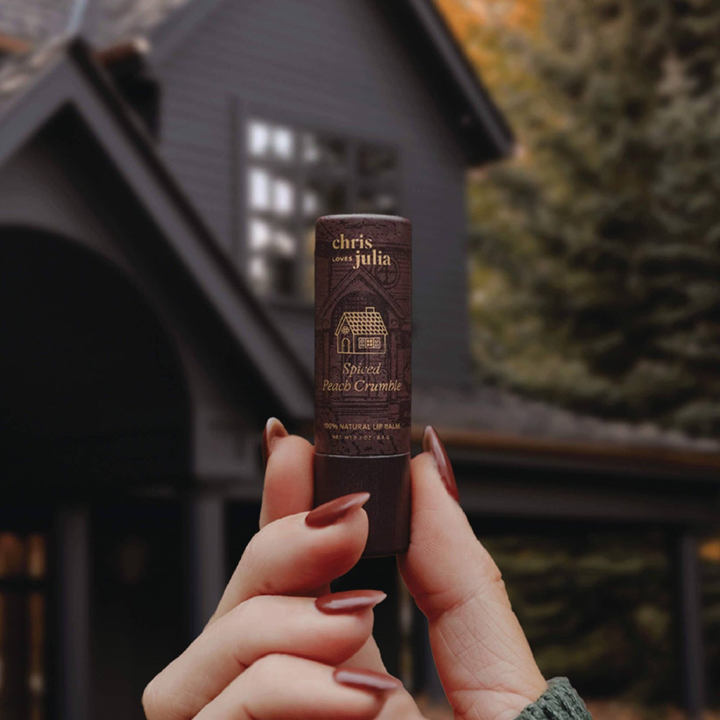 Spiced Peach Crumble Lip Balm