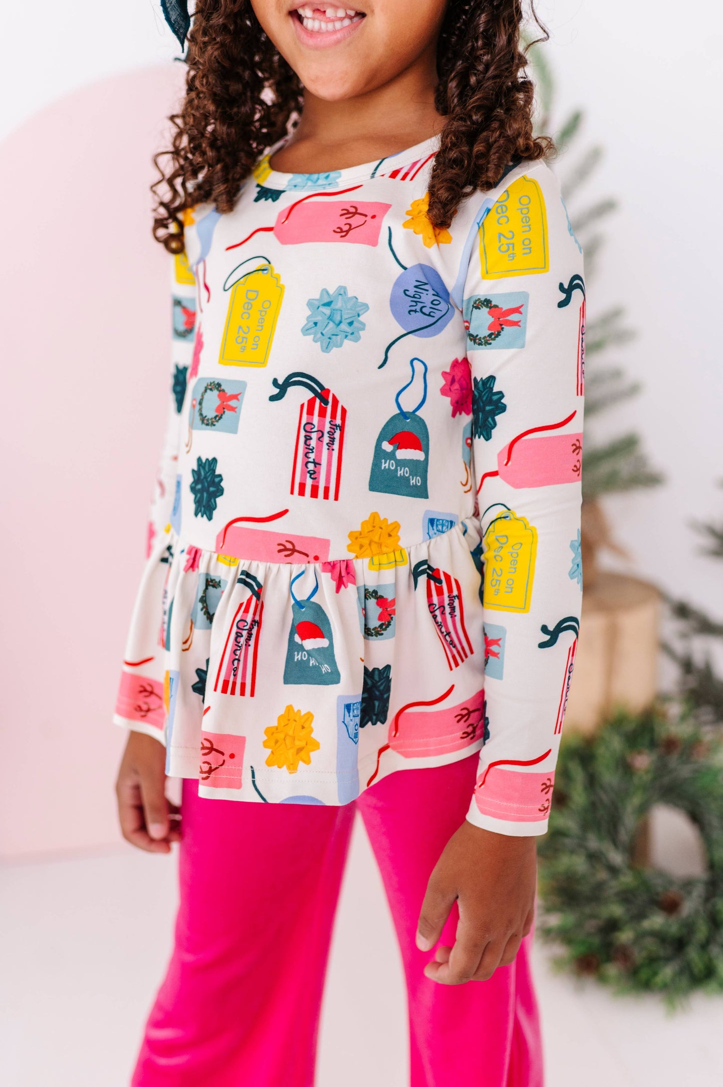 Gift Wrapped Peplum Top