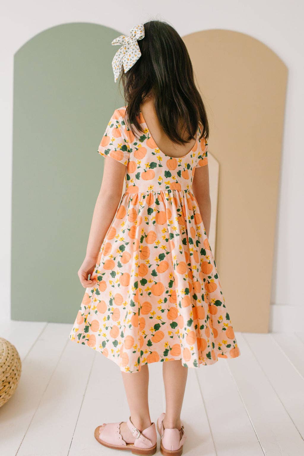 Pumpkin Twirl Dress