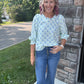 Sweet Briar Lattice Top