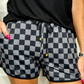 Check Back Checkered Shorts